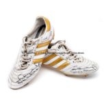 Frank Lampard signed pair of football boots, worn during matches for Chelsea against Watford,
