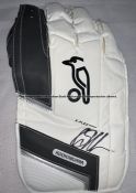 Jos Buttler England cricket memorabilia, comprising a right-hand Kookaburra wicketkeeping glove