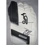 Jos Buttler England cricket memorabilia, comprising a right-hand Kookaburra wicketkeeping glove