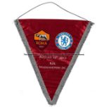 Match pennant for the AS Roma v Chelsea FC pre-season friendly played at the RFK Memorial Stadium,