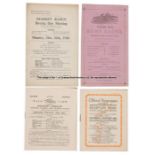 Collection of various National Hunt racecards, the earliest Bredon Hill Hunt Races 3rd May 1878;