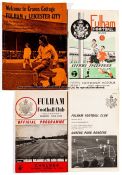 Large collection of 691 Fulham homes & aways programmes 1950s onwards, 80 x 1950s homes, 15 x