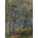 McKewan, David Hall 1816-1893 British Figures in a Woodland.