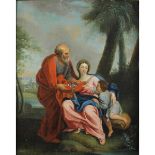 Manner of Nicolas Poussin 1594-1665 The Holy Family.