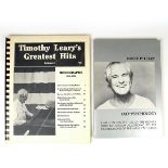 Timothy Leary (1920 - 1996): Two signed books.