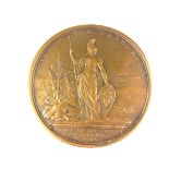 A large Louis XIV commemorative victory medal, circa 1694.