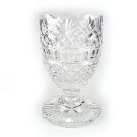 A large Waterford crystal glass centrepiece bowl, 20th century.