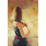 Kohn, Andre b1972 British AR Lady Violinist.