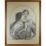 Parker, Annie Nineteenth Century British, Mother and Child.