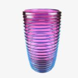 Murano: A large Venetian glass vase designed by Formia, Italian, 21st century.