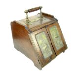 A late Victorian coal scuttle.