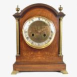 Large chiming mantle clock.