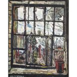 Bratby, John 1928-1992 British AR, The Blasted Windows.