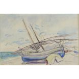 Wolfe, Edward 1896-1981 South African Beached Boats.