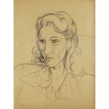 Wolfe, Edward 1896-1981 South African Portrait of a Lady.