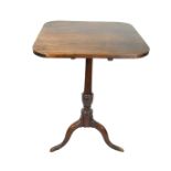 An Victorian mahogany occasional table.