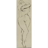 Meninsky, Bernard 1891-1950 British AR Standing Nude.