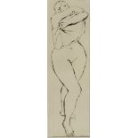 Meninsky, Bernard 1891-1950 British AR Standing Nude.