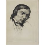 Portrait of Robert Schumann by Wilhelm Pech.