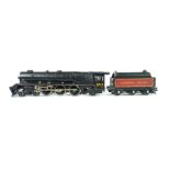 A rare Hornby Dublo 00 Gauge 3 Rail Export Issue Canadian Pacific Locomotive.