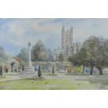 Nash S.J. Toby 1891-1960 British AR Canterbury Cathedral.