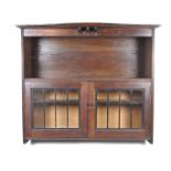 An Arts & Crafts Harris Lebus wall cabinet, circa 1900