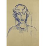 Wolfe, Edward 1896-1981 South African Portrait of a Lady.