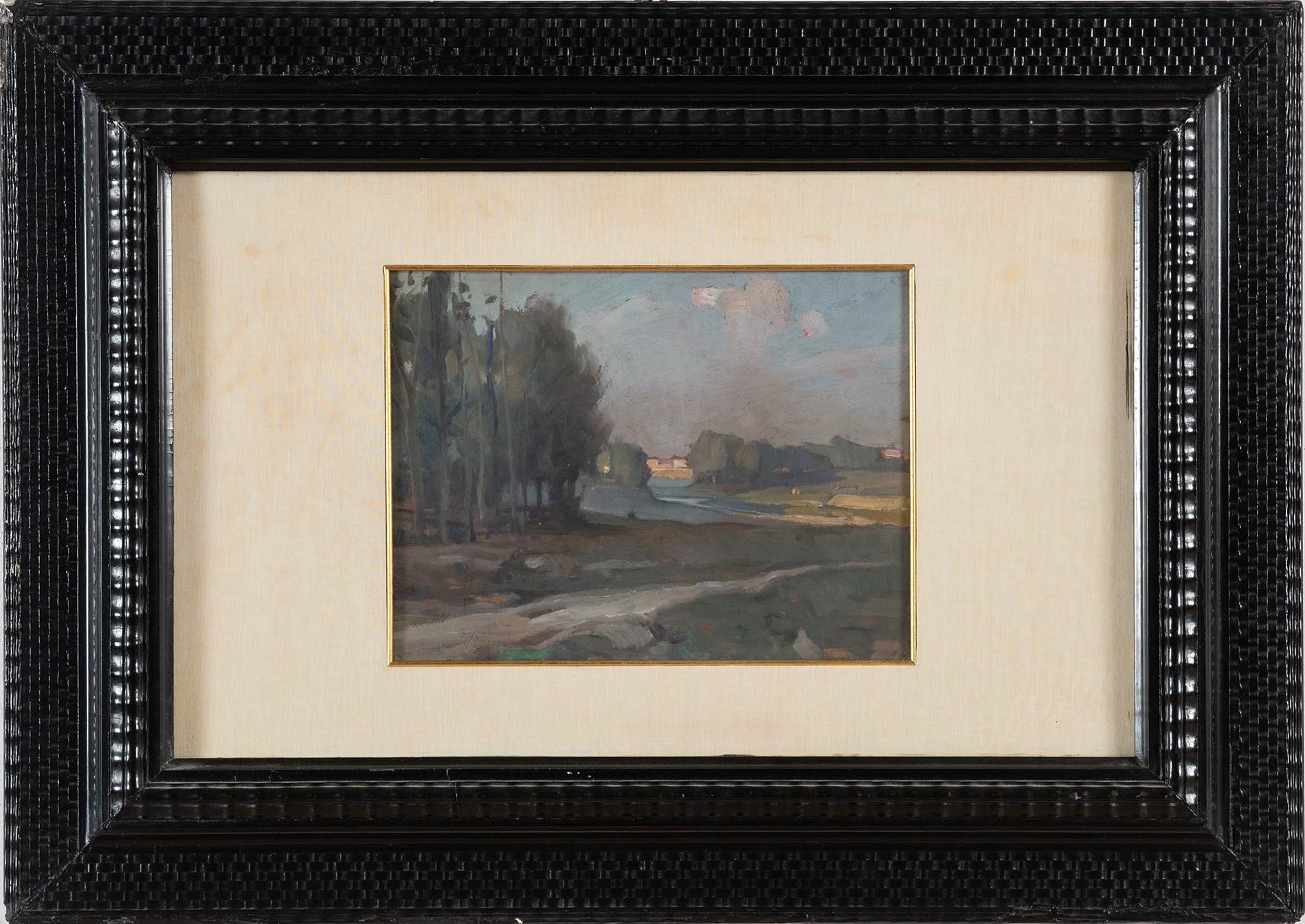 Pittore del XIX-XX sec., “Paesaggio”.