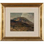 Maceo Casadei (Forlì 1899 - 1992), “Napoli il Vesuvio”, 1934.