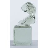 Pino Signoretto, Scultura in vetro di Murano raffigurante “Figura femminile”, Anni ‘80.