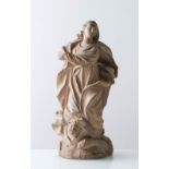 Manifattura Bolognese, Scultura in terracotta raffigurante “Immacolata”, fine XVIII – inizio