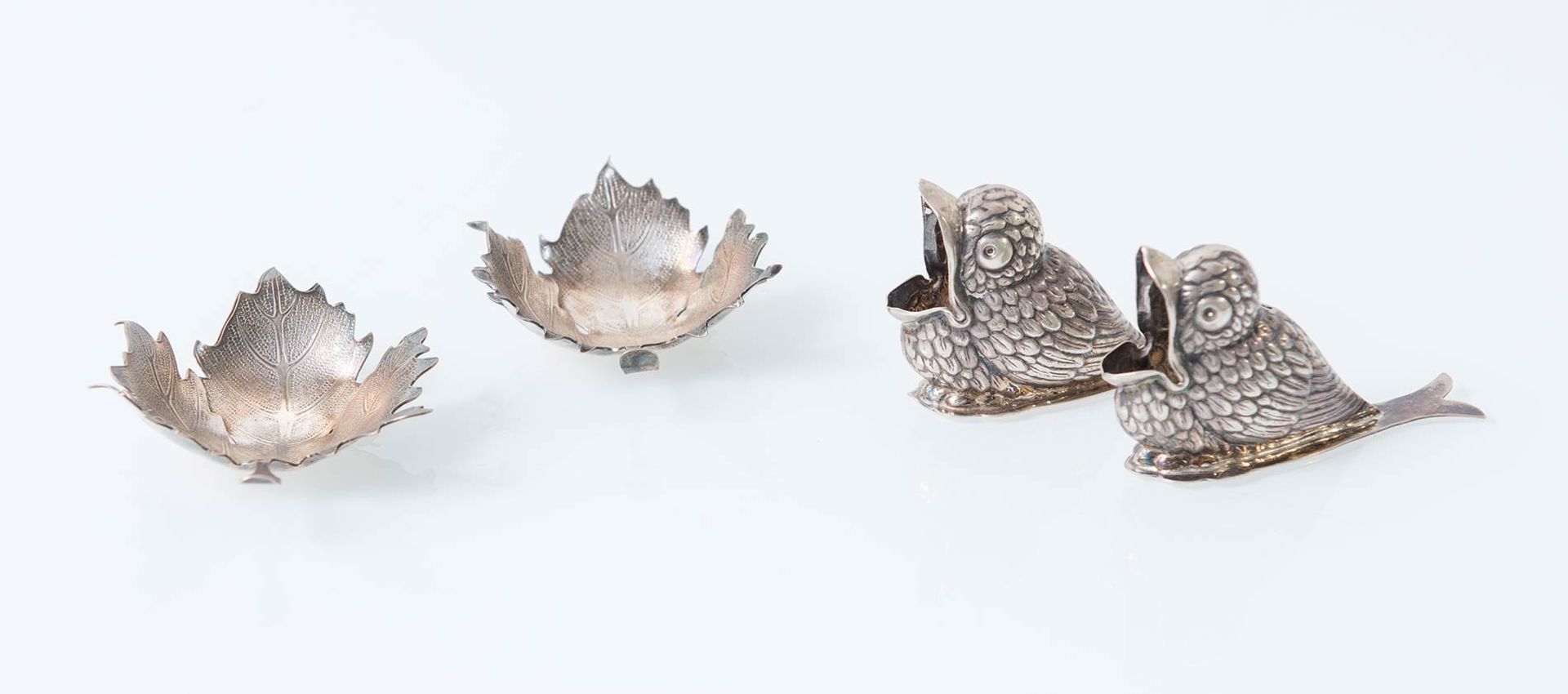 Lotto di quattro piccoli oggetti in argento, Brandimarte – Firenze, XX secolo. - Image 2 of 5