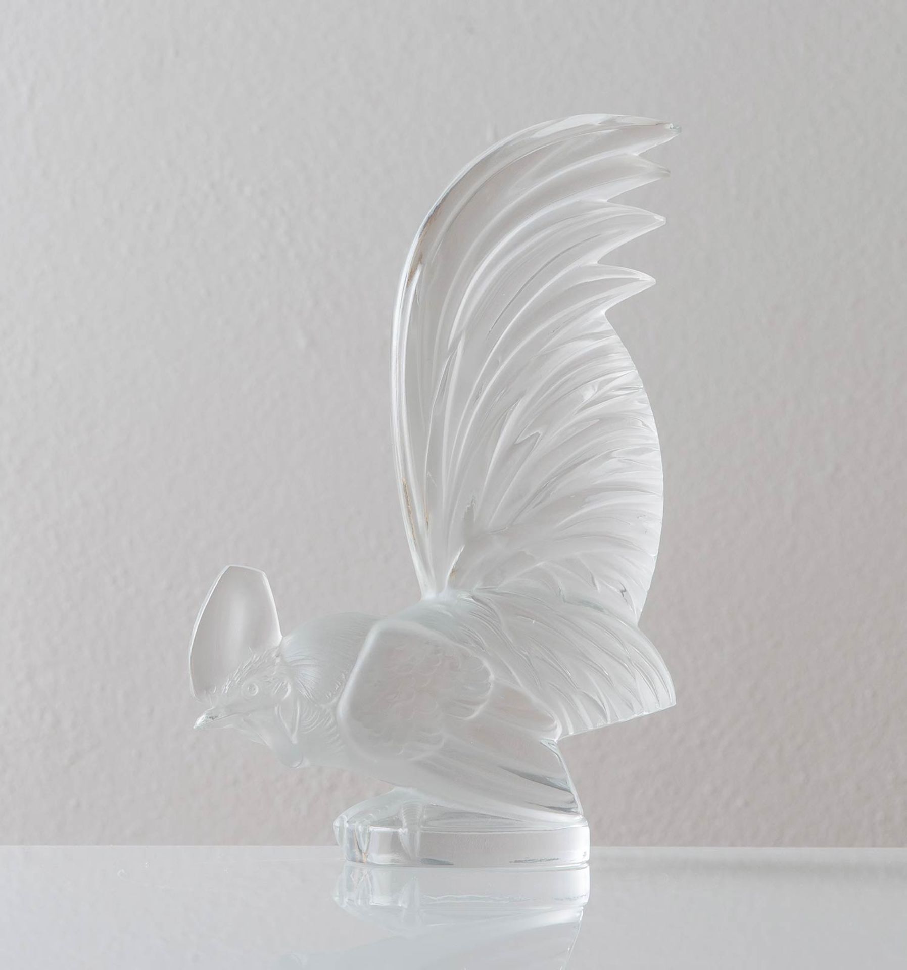 René Lalique – Francia, “Le Coq”, seconda metà del XX secolo. - Image 2 of 3