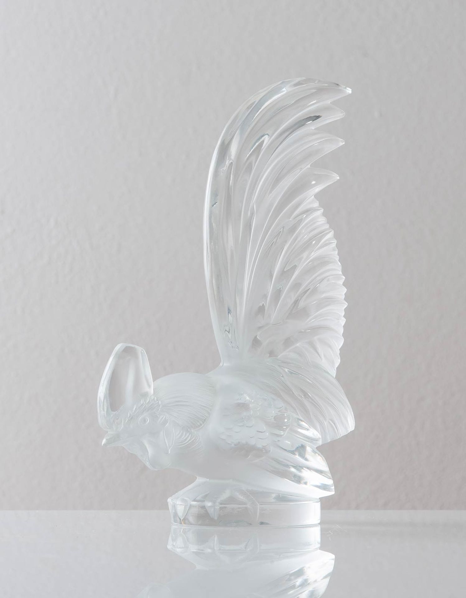 René Lalique – Francia, “Le Coq”, seconda metà del XX secolo.