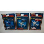 Six Matchbox Skybusters gift sets including Royal Navy, Virgin, all in original blister packs