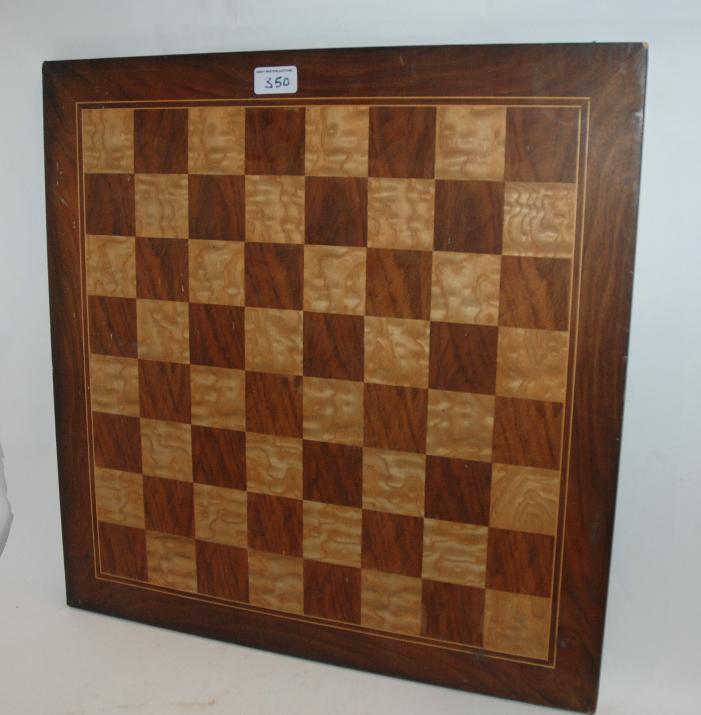 A woolwork picture and chess board (2) Condition Report: Available upon request - Image 2 of 2