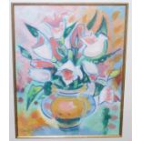 CAMPBELL SMITH Still life, signed, pastel, 25 x 20cm Condition Report: Available upon request