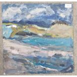 SHEILA MACNAB MACMILLAN P.A.I. Eleven various landscapes, oil on board and paper, smallest, 26 x