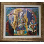 OLEG ZHIVETIN Vibrant Life, signed, oil on canvas, 65 x 74cm with certificate Condition Report: