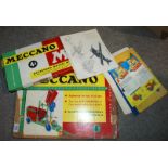 A box of vintage Meccano, child's doll etc Condition Report: Available upon request