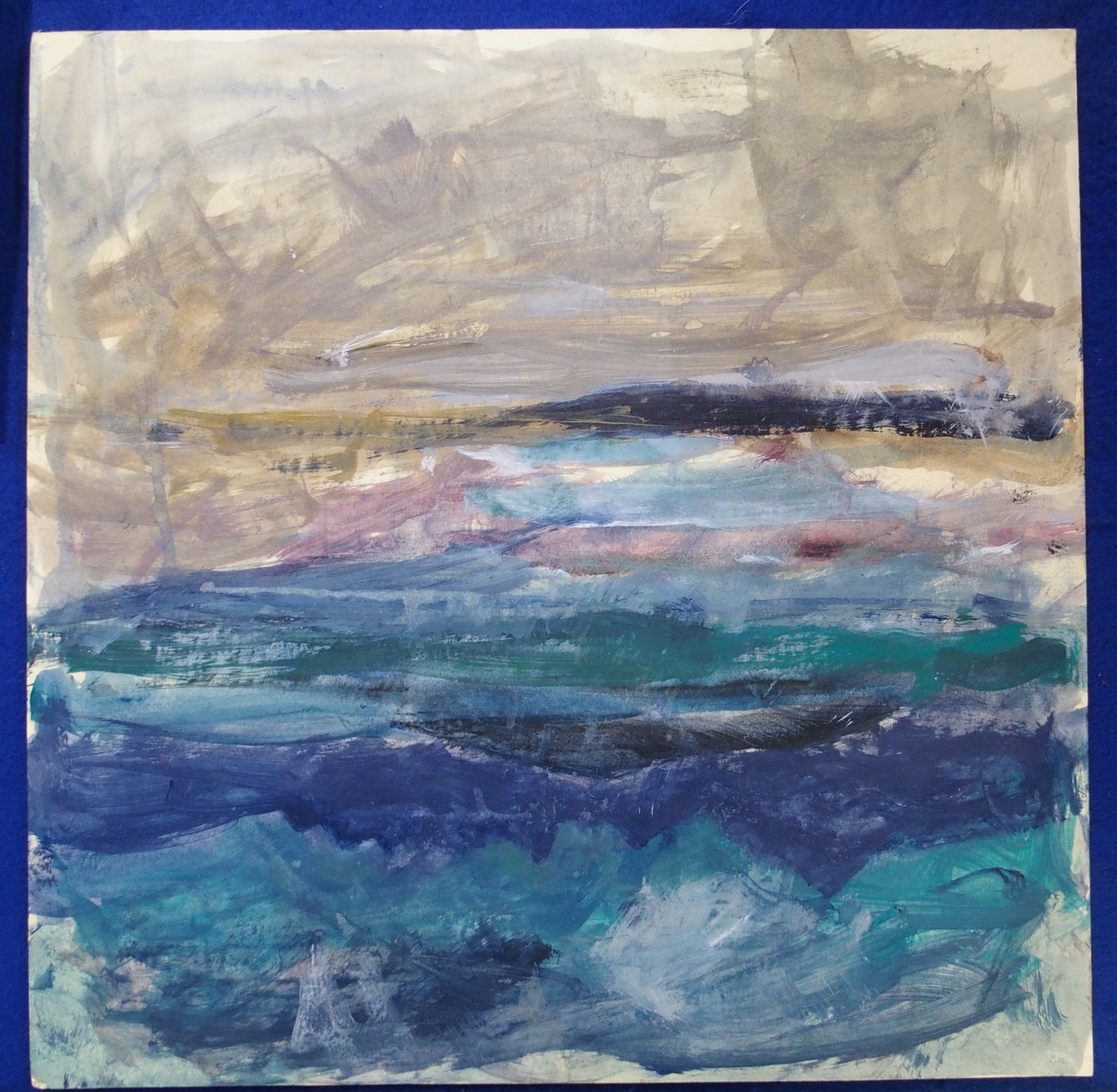 SHEILA MACNAB MACMILLAN P.A.I. Twenty two various landscapes, oil on paper and board, smallest 41 - Image 7 of 7