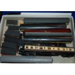 A collection of various coaches and train accessories etc Condition Report: Available upon request