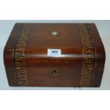 An inlaid box and album (2) Condition Report: Available upon request
