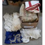 Lave train, crochet table cover etc Condition Report: Available upon request