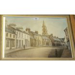 H C MCLEOD Auld Kirkie (Kirkintilloch), signed, oil on board, 38 x 52cm Condition Report: