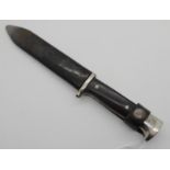 A German dagger, the blade marked RZM and M7/13, overall length 25.5cm Condition Report: Available
