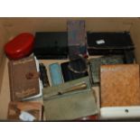 A collection of various boxes etc Condition Report: Available upon request