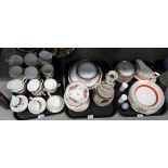 Royal Grafton tea set, Paragon tea set, table lamp etc Condition Report: Available upon request