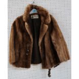 Five assorted fur coats and a faux fur coat Condition Report: Available upon request