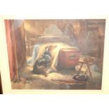 AFTER LANDSEER The Shepherds Chief Mourner, watercolour, 43 x 57cm Condition Report: Available